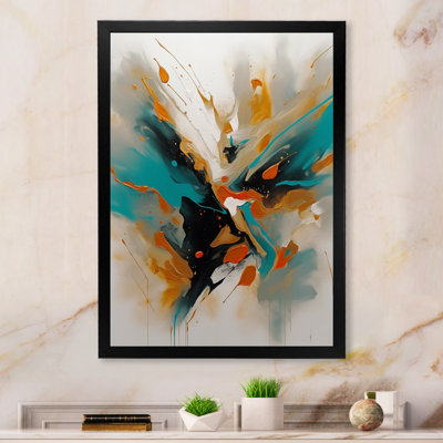 " Paint Brushstrokes Abstract Painted "
