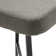 Etna Swivel Upholstered Counter Stool with Metal Frame