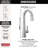 Monrovia Bar Faucet with Pull Down Sprayer-66893347