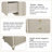 Fluted 5 Drawer Dresser, 45 Inch Tall Modern Chest Of Drawers, Bedroom Dresser With Metal Handle, Wooden Drawer Organizer For Bedroom, Living Room, Hallway, Entryway-1580319801