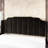 Lasater Queen Size Modern Curved Upholstered Bed-311579303