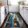 Machine Washable Indoor/Outdoor Cicel ACN1125 Blue Rug
