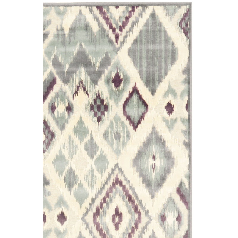 Tapis ikat Braswell Performance, Tapis de couloir 2 pi 2 po x 8 pi