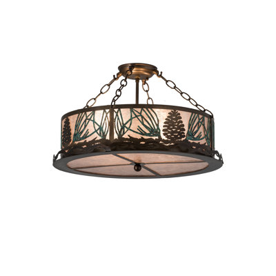 Zanders 4 - Light Semi Flush Mount