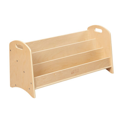 ECR4Kids 3-Shelf Floor Book Display with Handles, Beginner Bookshelf by ECR4Kids