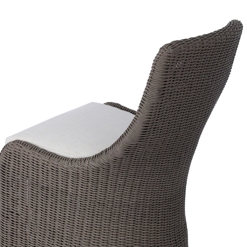 Blaire Outdoor Dining Side Chair, Vintage Taupe