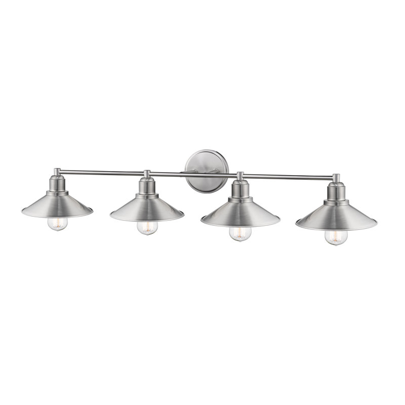 Alyias 4 - Light Dimmable Vanity Light, Brushed Nickel