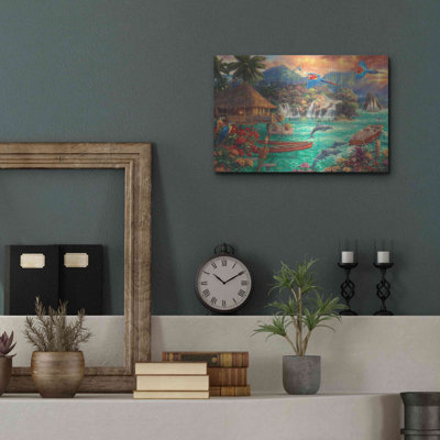 Millwood Pines «Island Life» par Chuck Pinson, art mural en métal