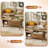 Lift Top Coffee Table, TV Stand Or Sideboard, Living Room Furniture Set