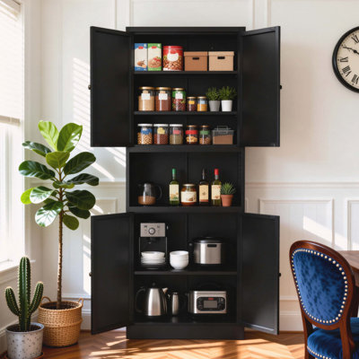 Armoire de cuisine de 72 po de hauteur avec comptoir