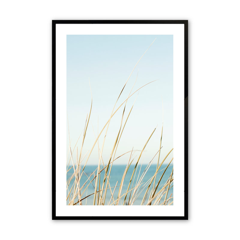 " Peacefully Swaying " by Ian Winstanley, Satin Black, 15.5" H x 12.5" W x 1.25" D