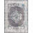 Luella Vintage Medallion Gray/Ivory Rug-1459707834