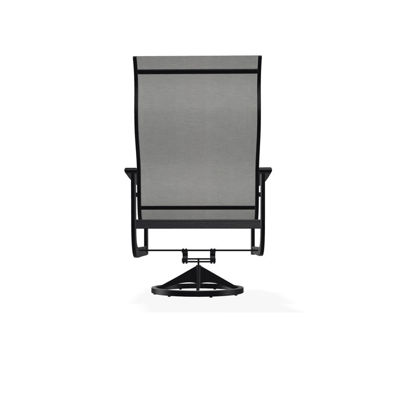 St. Catherine Polymer Outdoor Lounge Chair, Black, Alloy Sunbrella®