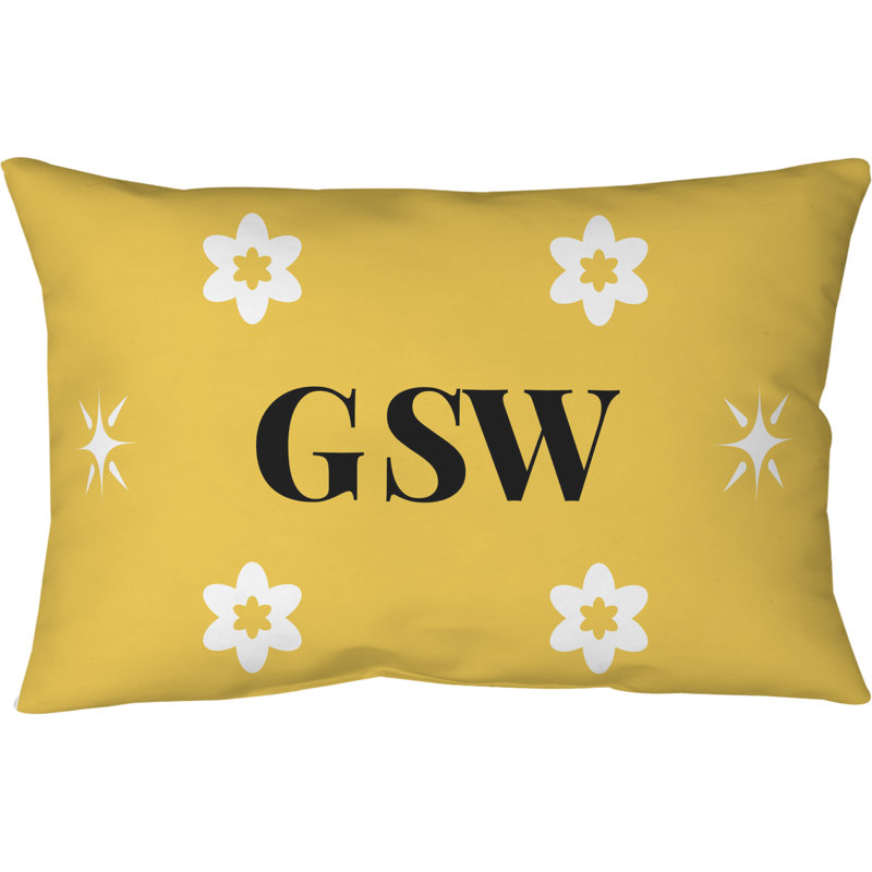 Coussin en molleton Golden State