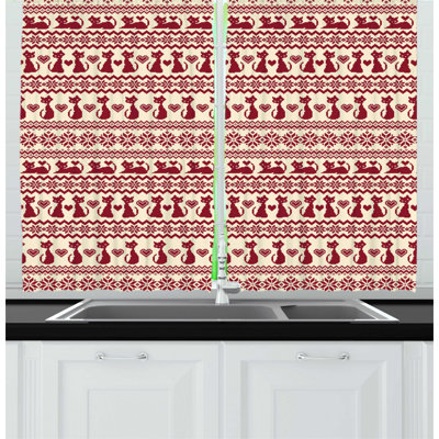 Tailored Kitchen Curtain