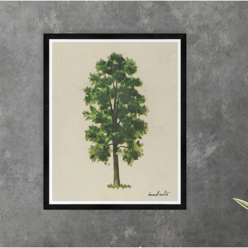 Oval Tree Print