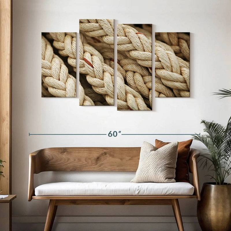 Aletra Ropes, 32" H x 52" W