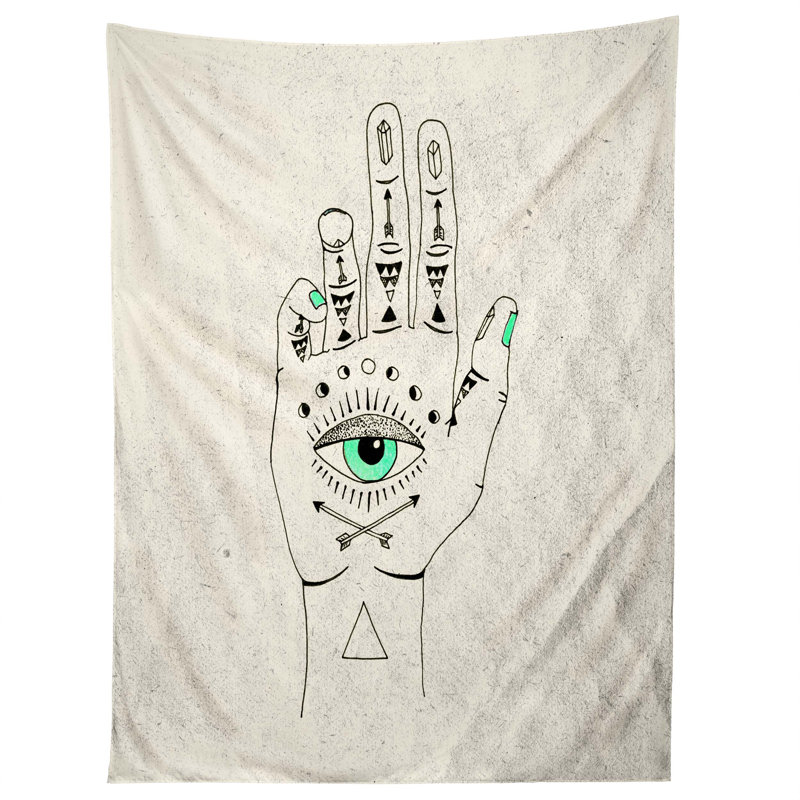Œil voir tapisserie hamsa