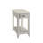 Bertie White Finish Accent Table