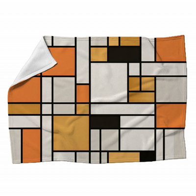 Machine Printed Throw Blanket