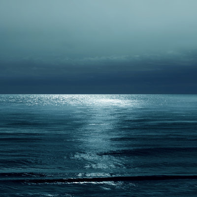 Moonlit Ocean Teal II par Maggie Olsen