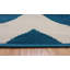 Tapis bleu sarcelle / jaune Vogan-1680169980