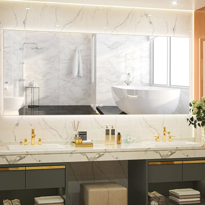 Miroir suspendu de salle de bain Addasyn