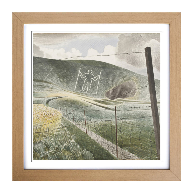 Eric Ravilious - Single Picture Frame Painting, Oak