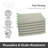 Set of 6 Kitchen Cloths Solid-101607986