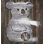 Décoration murale de forme simple lettre en bois koala rustique
