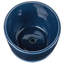 Pot à fleurs rond en céramique bleue-251615364