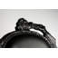 Smoke Leather Arm Chair