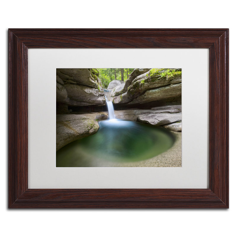«Sabbaday Green Pool» par Michael Blanchette - reproduction de photo sur toile encadrée, H 13,8 po x l 16,8 po x P 0,75 po