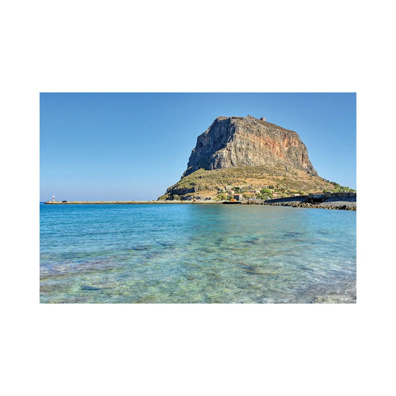 Monemvasia by Zoe Schumacher - No Frame Print on Canvas, 101.6 cm H x 66.04 cm W x 1.91 cm D