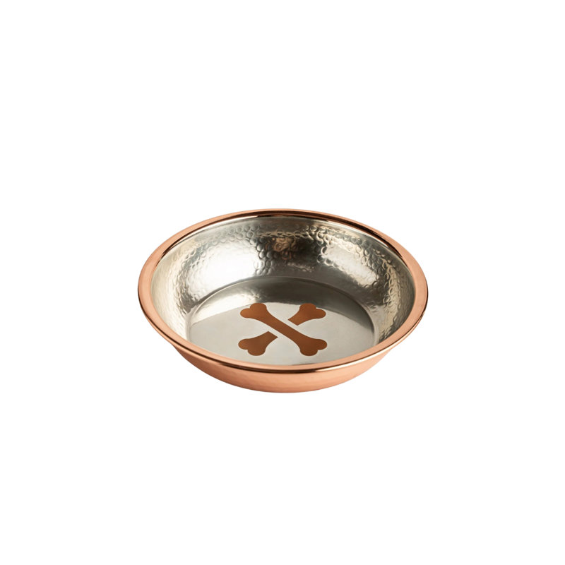 Pet Bowl, Copper/Silver