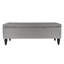 Banc de rangement rembourré avec pieds en bois massif Balcom-1873684130-1873966645