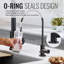 ARCORA Stainless Steel Pull-Down Kitchen Faucet and Water Filter Faucet Combo-101957430