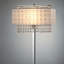 Lampe de table d'appoint en métal