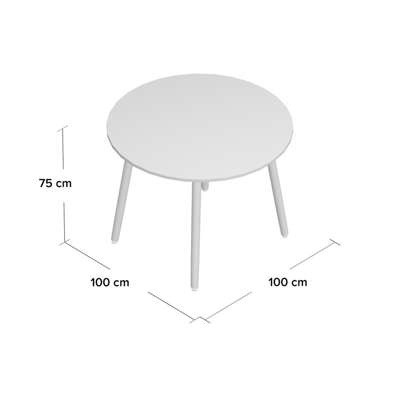 Mira Dining Set, Orange