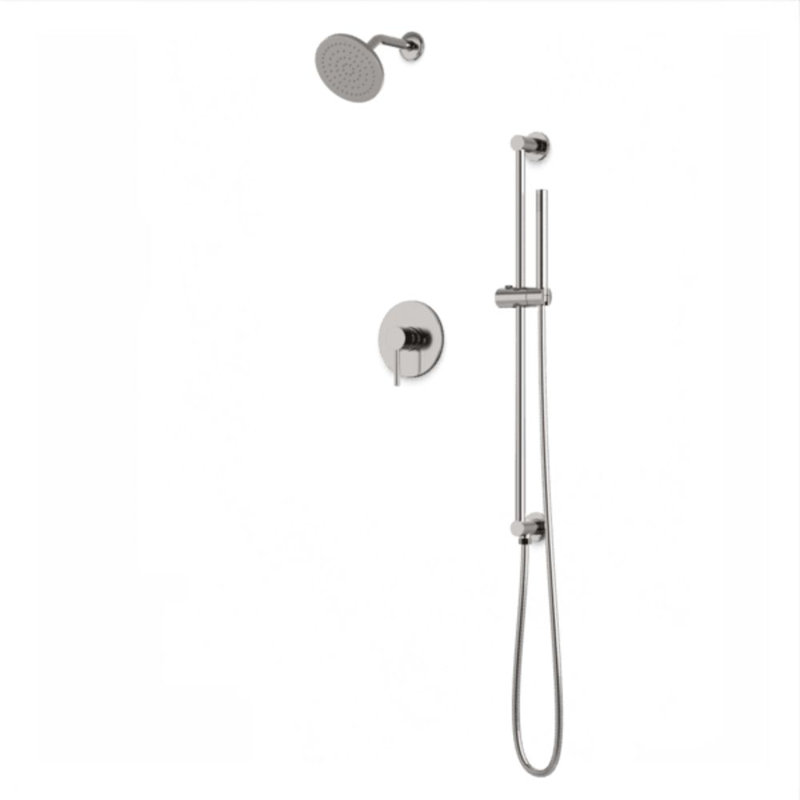 Système de douche complet, Nickel brossé