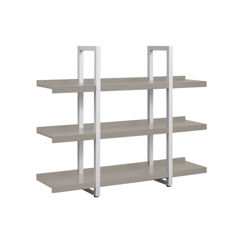 Katahdin Etagere Bookcase, Grey