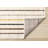 Gillock Multi-Colored Cream Double Rainbow Area Rug-961092150