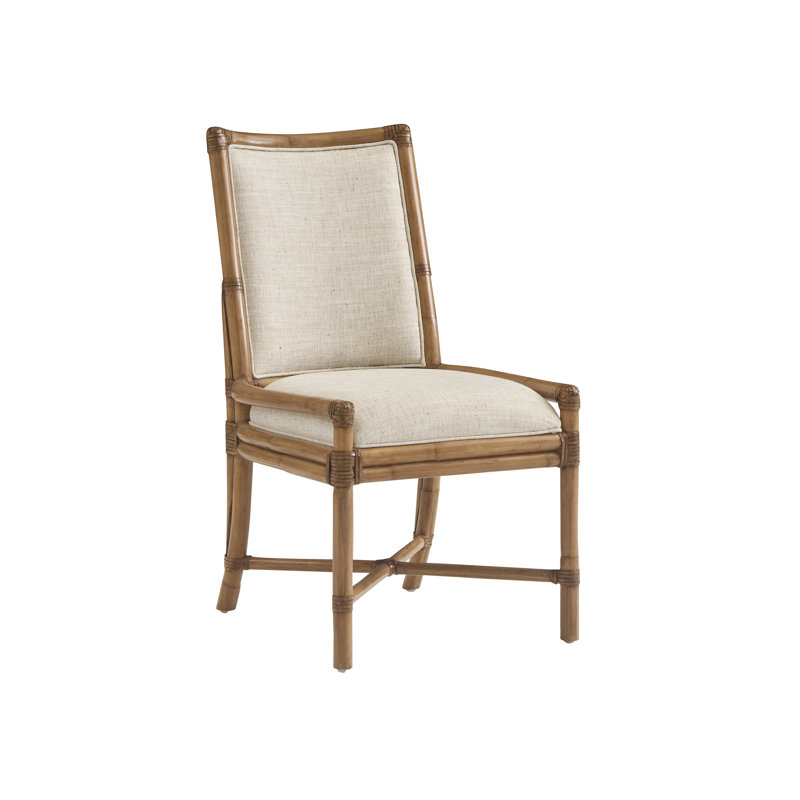 Key Biscayne Upholstered Dining Chair, Beige