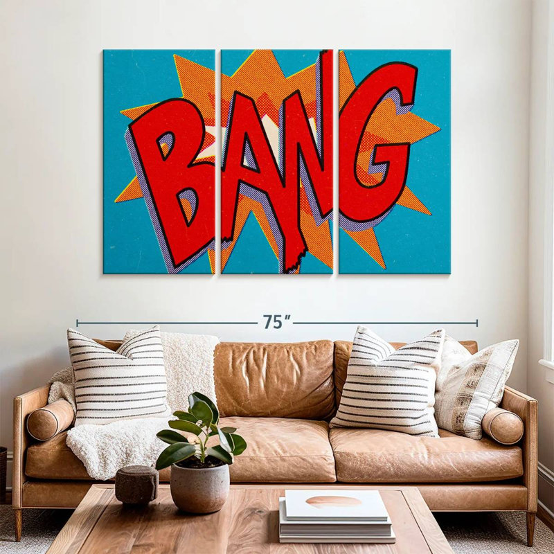 Tergel Bang, 42" H x 65" W