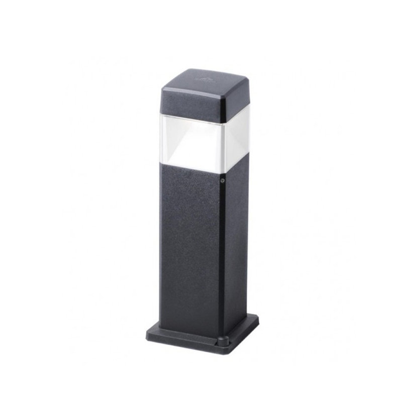 Resin Bollard Light, Black