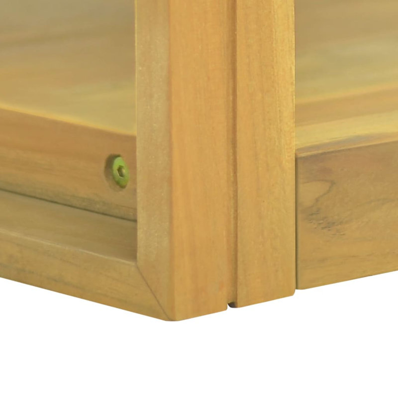 Armoire de rangement murale en bois massif, Brun