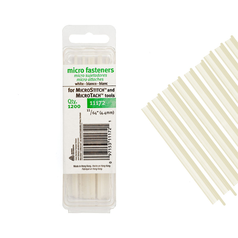 Refill Packs for MicroStitch - 1200 x 4.4mm, Black
