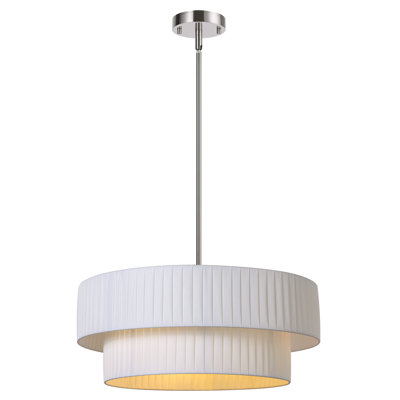 Lustre tambour à 3 lumières Reihan