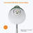 Metal Desk Lamp, Eye-Caring Table Lamp, Study Lamps with Flexible Goose Neck for Bedroom, Home Office-27067331