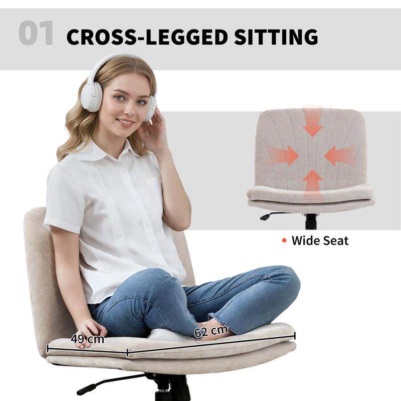 Chenille Office Chair